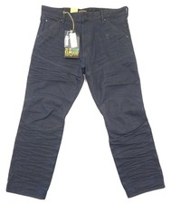 G-Star Raw Men's 34 x 30 Elwood 5620 3D Reg Coated Blue Denim Jeans Unlimited Ed