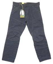 G-Star Raw Men's 34 x 30 Elwood 5620 3D Reg Coated Blue Denim Jeans Unlimited Ed