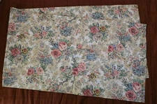 BRITTANY by Ralph Lauren STRAIGHT VALANCE Floral 100% COTTON 66"x18"