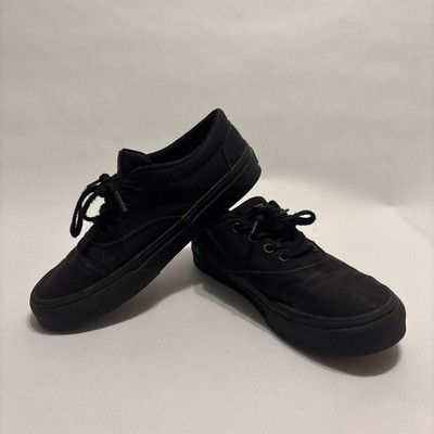 Women s Size 6 - VANS Authentic Skate Sneakers Black/Black