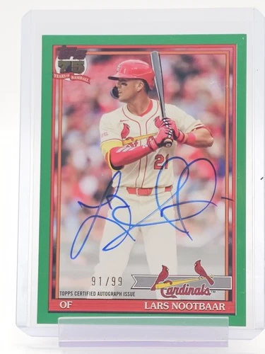 2026 Topps Series 1 Lars Nootbaar Red Foil (RAW)