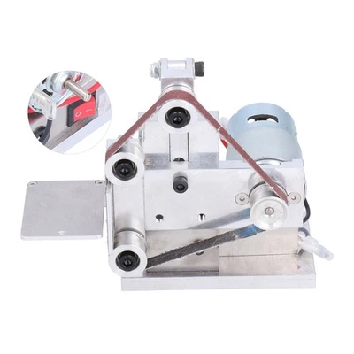 MARKENLOS (Europäischer Standard 110V-240V) Schleifbandmaschine Mini Bandschleifer＠