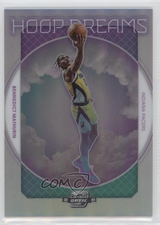 2022-23 Panini Contenders Optic Hoop Dreams Bennedict Mathurin #13 13hf