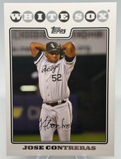 2008 Topps - Jose Contreras #248 Chicago White Sox