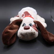 Pound Puppies White Puppy Dog With Brown Spots Stuffed Animal Plush 8 " Toy 2021
