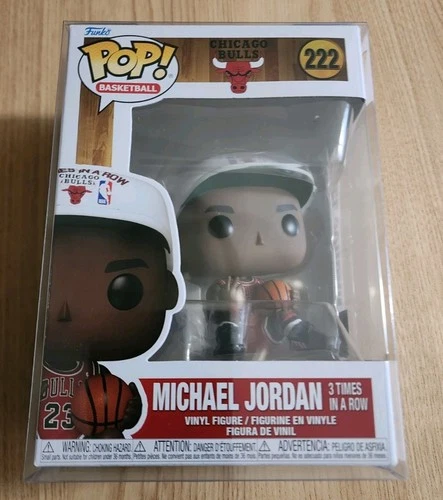 Funko NBA Michael Jordan 3 Times in a Row #222 WITH PROTECTOR
