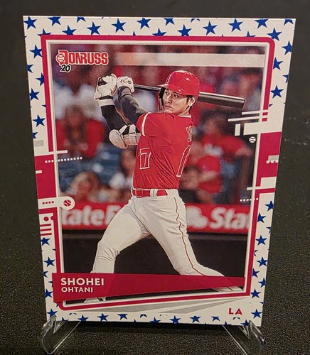 2020 Donruss Shohei Ohtani #94 Independence Day Stars SP Angels Dodgers