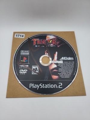 Turok: Evolution (Sony PlayStation 2, 2002) PS2 Disc Only NO Usps TRACKING 