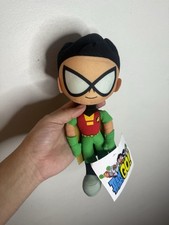 Rare Teen Titans Go Plush Figure Stuffed Doll Robin 14" Toy Factory