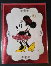 Papyrus Disney Minnie Mouse Birthday Card NEW Sealed