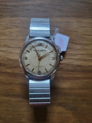 Ernest Borel Neuchatel Armbanduhr Herren alt läuft P2799