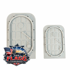 USS Flagg Door Facades for SS Tower & Fantail...