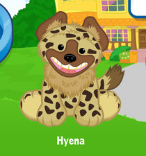 Webkinz Hyena Virtual Adoption Code Only Messaged Webkinz Hyena Pet Code Rare