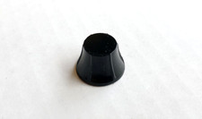 1960's Harmony Bobkat / Silvertone Jupiter Black Mini Guitar Knob for D Shaft