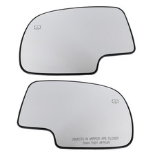 Mirror Glasses Set For 99-06 Chevy Silverado 1500 Rh Lh Heated Wo Signal Light