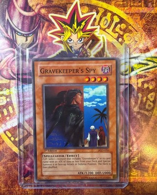 Gravekeeper s Spy PGD-059 1st Edition NM Englisch Yu-Gi-Oh!