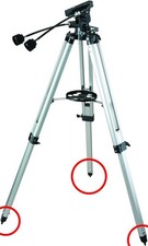 Anti-Vibration Feet Pads for CELESTRON Heavy Duy Slow Motion Alt-Azimuth Tripod