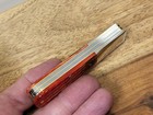 2026 CASE XX 2 BLD/SMKW (SOLD OUT) SMOKED BACON BONE "BARLOW" POCKET KNIFE- MIB — photo 4