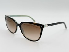 TIFFANY Co TF4105HB 8134/3B Tortoise/Brown with CRYSTALS; Pearls AUTHENTIC ITALY