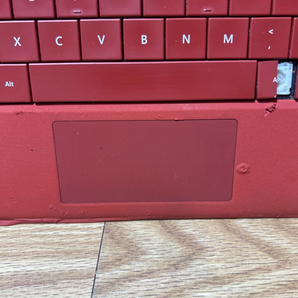 Cubierta de teclado tipo Microsoft Surface para teclado rojo Surface Pro 3 modelo 1644 Foto 4 de 4
