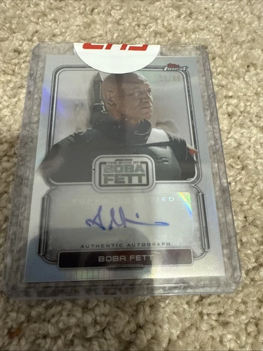 Boba Fett Topps Finest Star Wars Auto /99