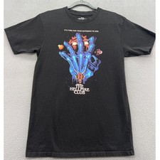 Stranger Things The Hellfire Club Graphic T Shirt Black Mens Size M