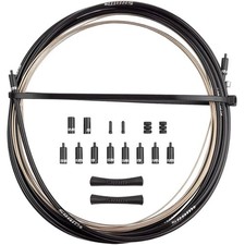 Sram Slickwire Shift Cable And Housing Kit - Roadmtb 4mm Nylon Braided Black