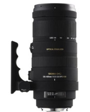 USED Sigma  120-400mm f/4.5-5.6 APO HSM DG OS AF Lens For Canon
