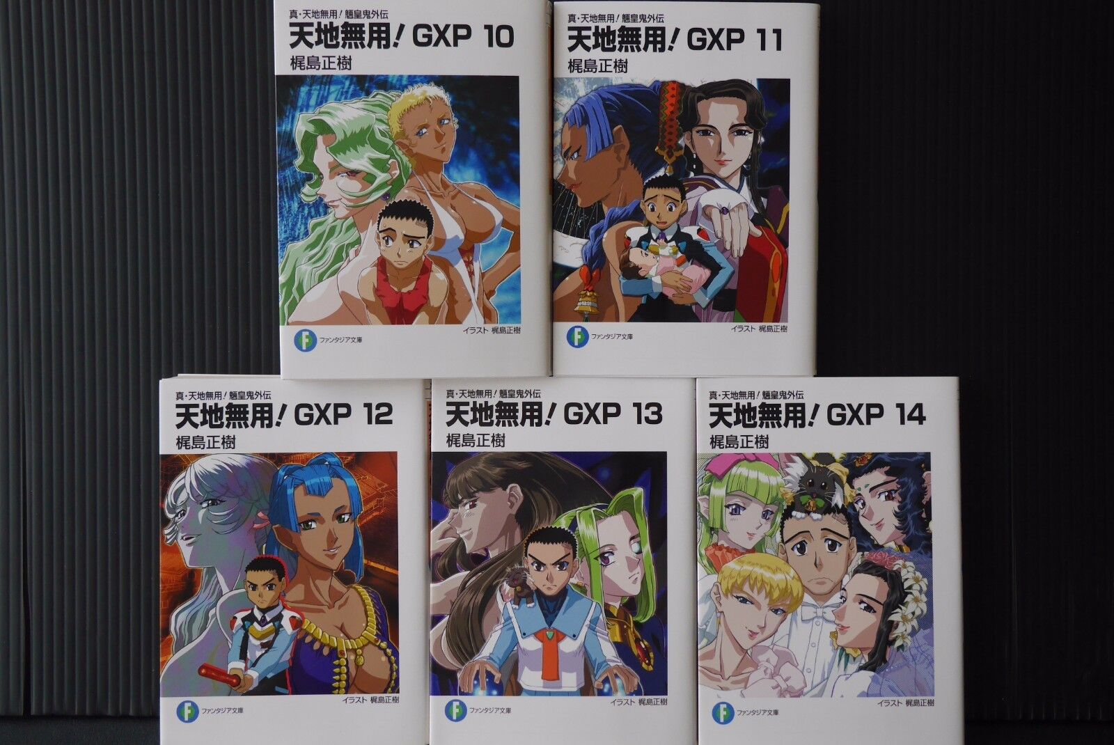 Japan Tenchi Muyo Gxp Novel 1 15 Set Book Ebay