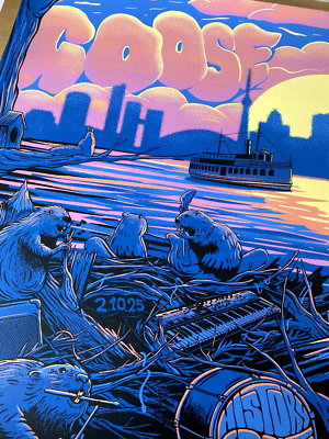 AUTHENTIC GOOSE Toronto CAN FEB 10 2025 N1 Poster Web Variant #/85