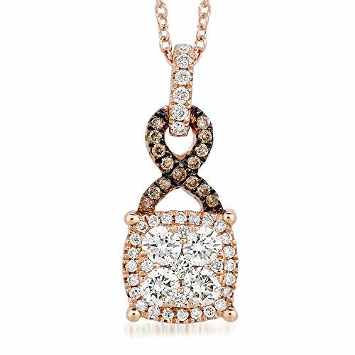 LeVian 14K Rose Gold Chocolate Diamond 