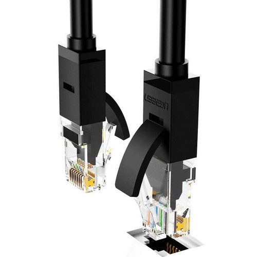 Ethernet Netzwerkkabel Patchcord RJ45 Cat 6 UTP 1000Mbps 1 m Ugreen Schwarz - Afbeelding 5 van 10