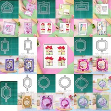 Frame Metal Cutting Dies Stencils DIY Scrapbooking Decorative Embossing Template