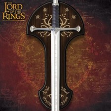 United Cutlery Lord of the Rings Anduril Sword of King Elessar Licensed COA