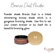 Senegence Bronze Dust Translucent Loose Powder Full Size & Sealed