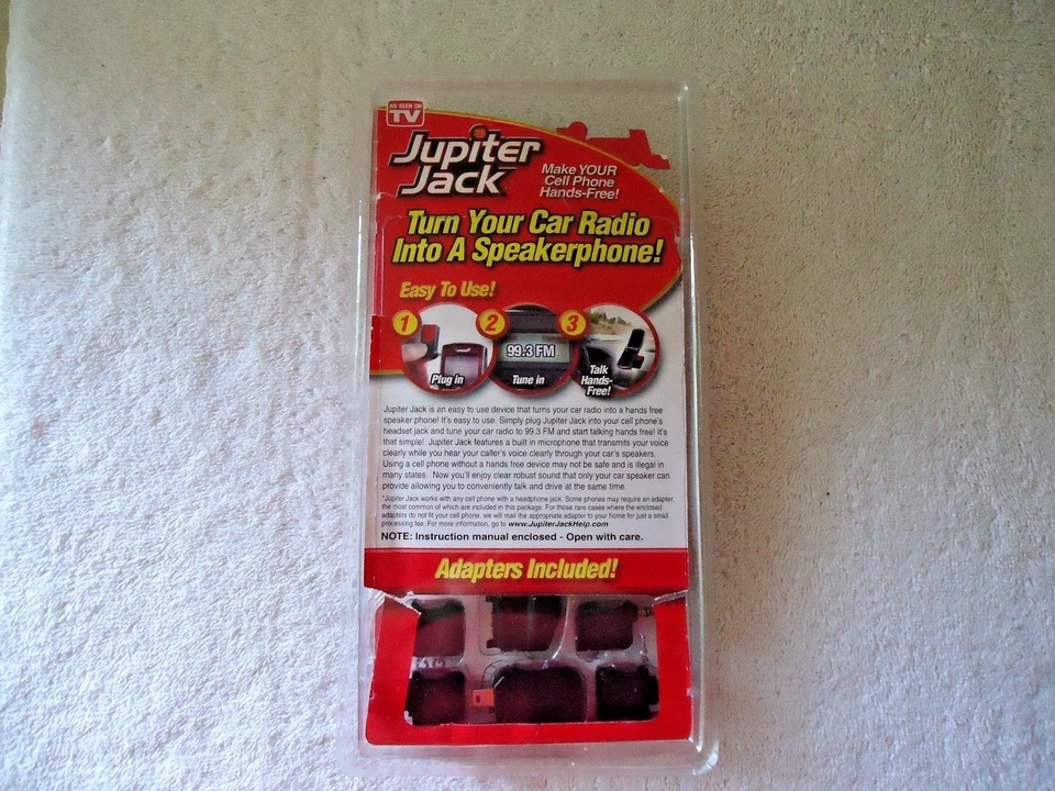 As Seen On TV Jupiter Jack " MAKE YOUR CELL PHONE HANDS FREE " - Image 4 of 4