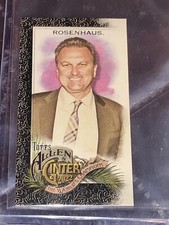 2022 Topps Allen Ginter DREW ROSENHAUS Black Border Mini Parallel Sports Agent