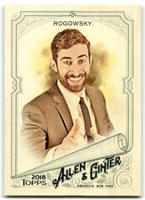 2018 TOPPS ALLEN & GINTER SCOTT ROGOWSKY #205