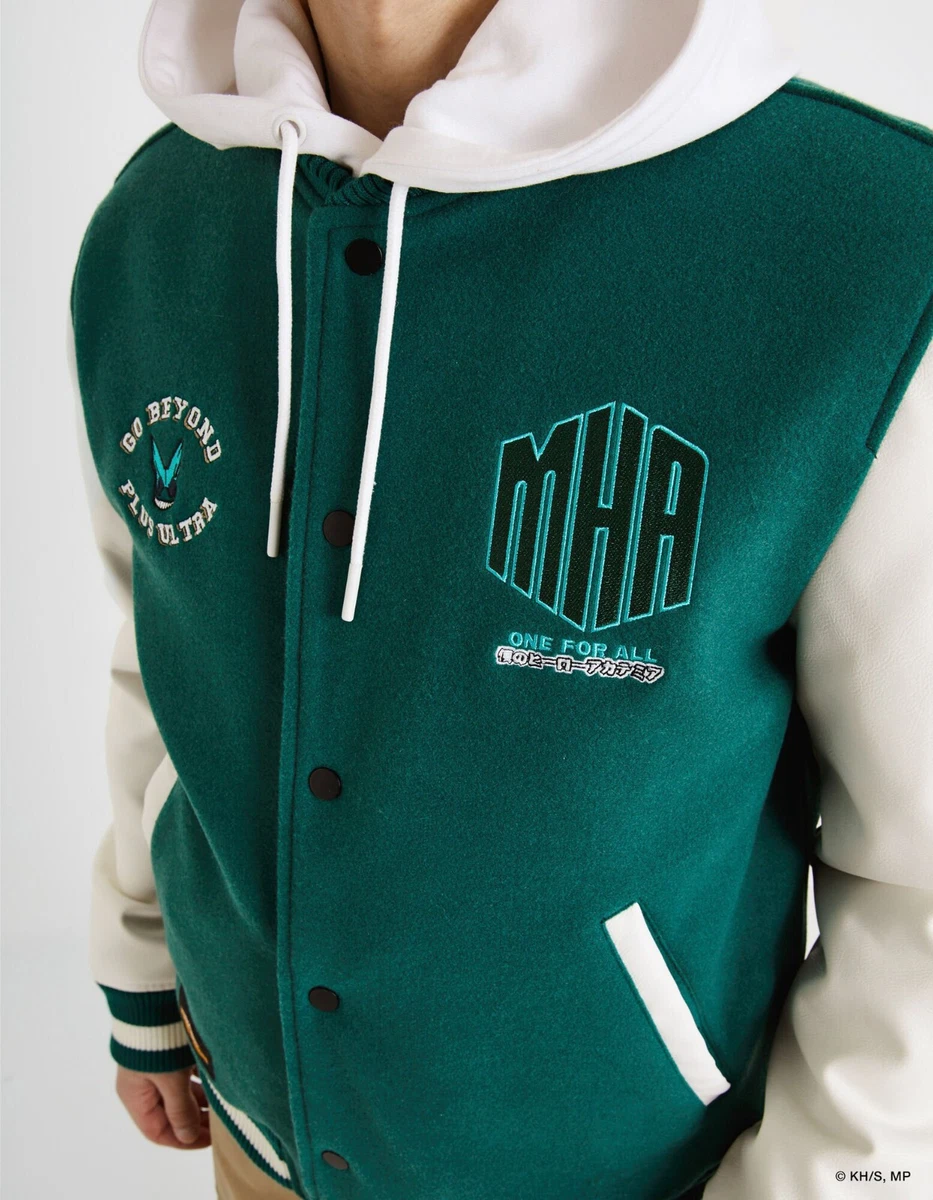 My Hero Academia Varsity Jacket Medium Size By Celio eBay