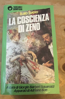 DAS BEWUSSTSEIN VON ZENO - ITALIENISCH SCHWÄBISCH - BOMPIANI 1988