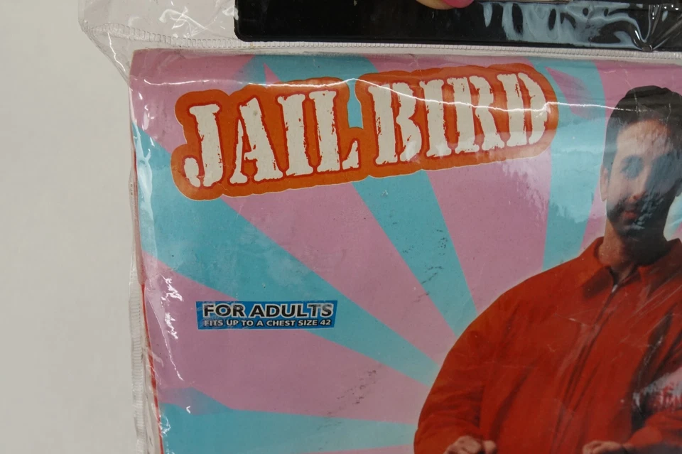 Jail Bird Adult Costume Fits Up To A Chest Size 42 - Image 3 of 4