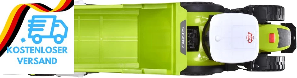 Dickie Toys - CLAAS Traktor Mit Anhänger (64 Cm) - Großer Spielzeug-Trecker Mit  - Bild 4 von 4