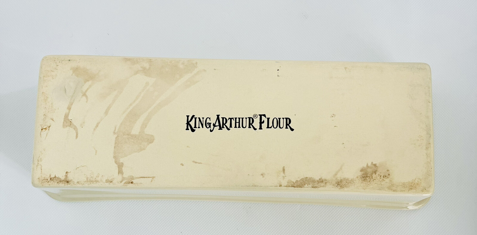 King Arthur Flour Heavy Ceramic Off White Loaf Bread Pan. READ eBay