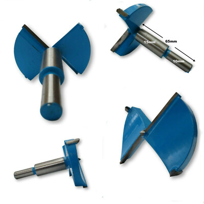 Forstner 14mm to 65mm TCT Tip Wood MDF Hole Saw Cutter Hinge Boring ...