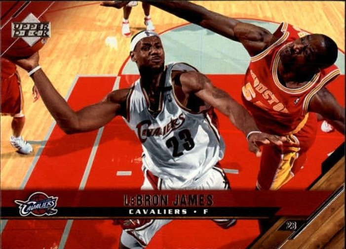 LeBron James 2005-06 Upper Deck Basketball Card #27-Cleveland Cavaliers