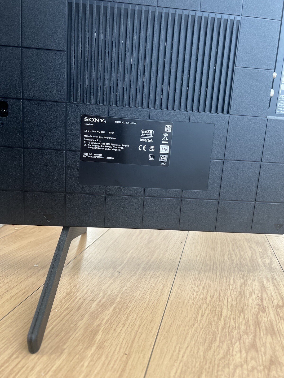 Screen Cracked samsung tv 55 eBay