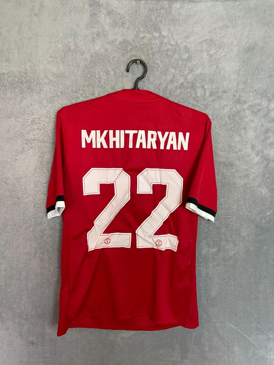 Mkhitaryan Manchester United Jersey 2017 Away SMALL Shirt Adidas