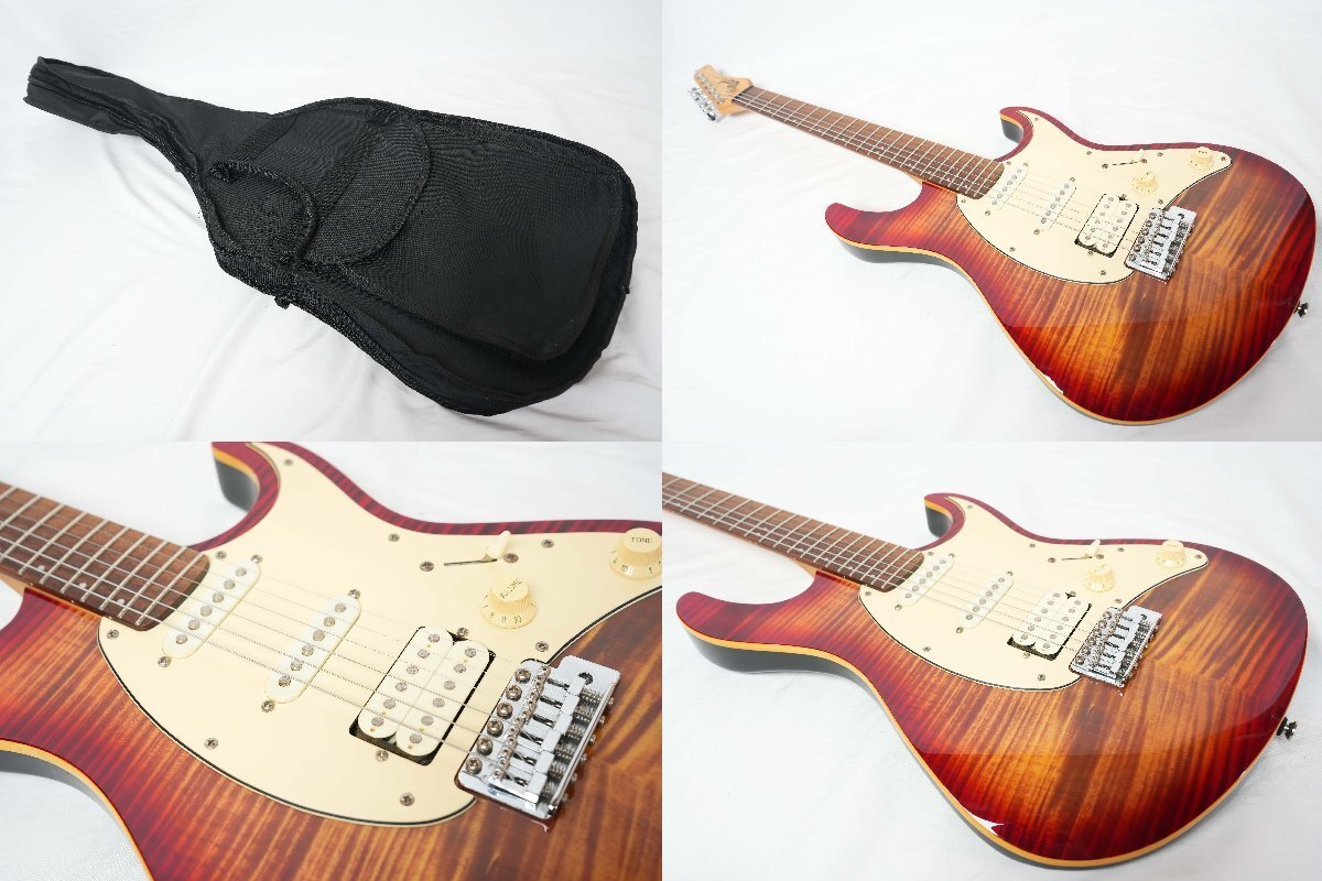 Cort G Series G210FT Cherry Sunburst Flame Maple Top Cort G Series G210FT Cherry Sunburst Flame Maple Top