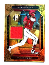 2023 Panini Gold Standard Swatches #GSS-JW James Wood Rookie