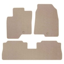 Velours Fußmatten für Opel Antara Bj. 2006 - 2017 Automatten BEIGE PREM 3-tlg.